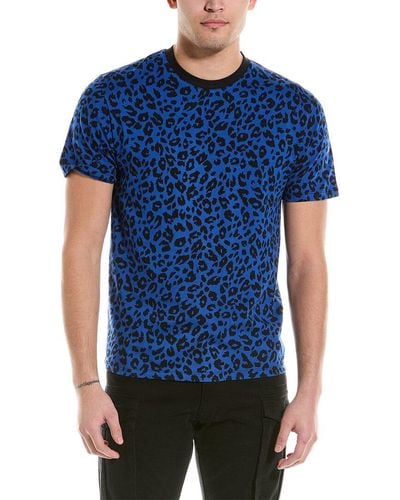 The Kooples Animal Print T-shirt - Blue
