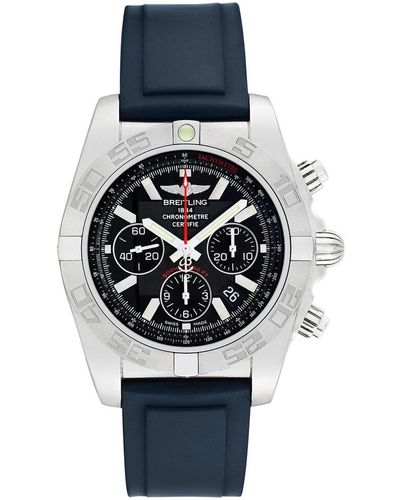 Breitling Chronomat B01 Watch, Circa 2000S (Authentic Pre-Owned) - Blue