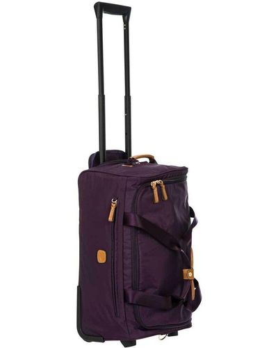 Bric's Bric’S X-Bag/ X-Travel 21" Rolling Duffel Bag - Purple