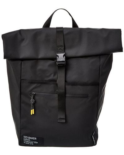 Ted Baker Clime Rubberized Backpack - Black