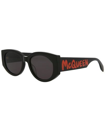 Alexander McQueen Am0330s 54mm Sunglasses - Black