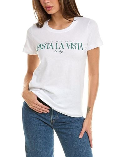 Prince Peter Pasta La Vista T-Shirt - White