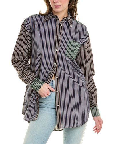 Solid & Striped The Oxford Tunic - Grey