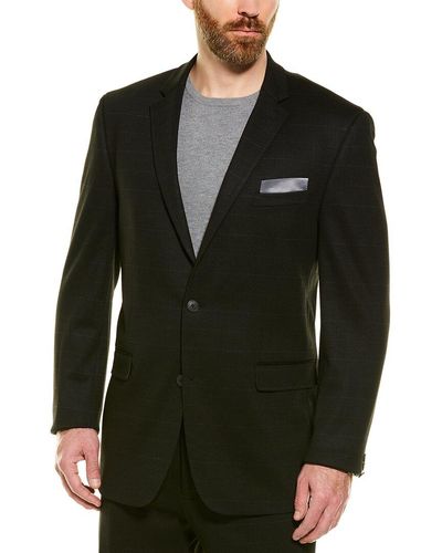 Perry Ellis 2pc Slim Fit Suit - Black