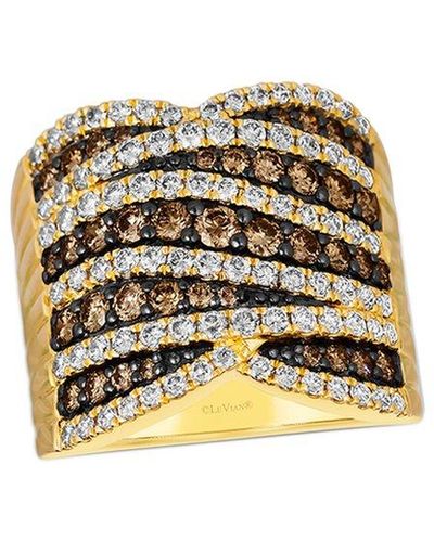 Le Vian Euphoria Chocolate 14K 0.13 Ct. Tw. Diamond Ring - Metallic