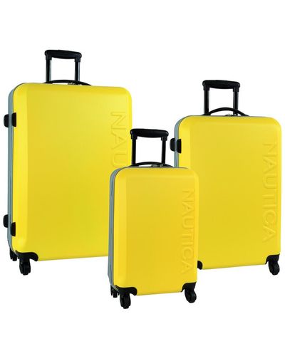 Nautica sales yellow suitcase