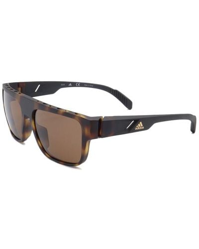 adidas Sport Unisex Sp0037 59mm Sunglasses - Brown