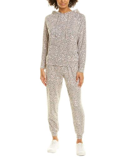 Tart Collections Intimates 2pc Mila Hoodie & Jogger Set - Gray