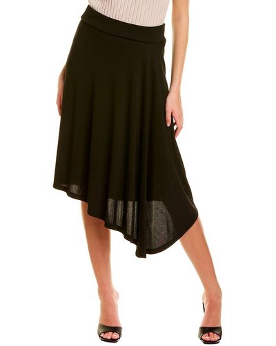 Donna Karan Layered Pencil Skirt - Black