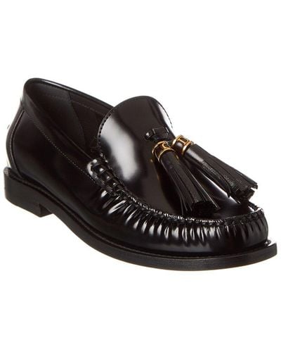 Dior D-academy Leather Loafer - Black