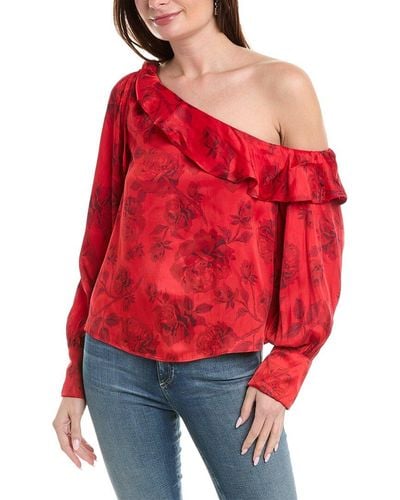 Free People These Nights Blouse - Red