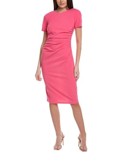 Maggy London Midi Dress - Pink