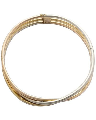 Cartier 18K Tri-Tone Trinity Choker Necklace (Authentic Pre-Owned) - Metallic