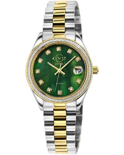 Gv2 Turin Diamond Swiss Watch - Multicolor