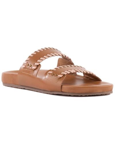 Seychelles Catch A Wave Leather Sandal - Brown