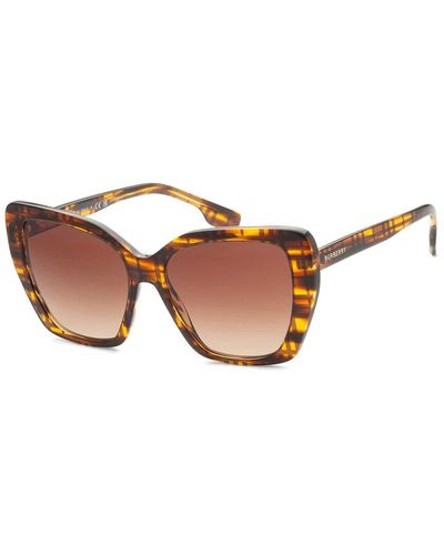 Burberry Be4366 55Mm Sunglasses - Brown