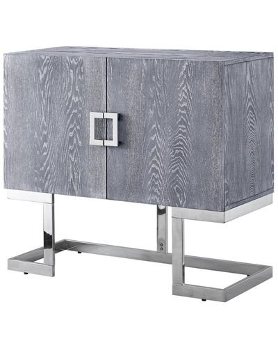 Nicole Miller Kirabo Accent Cabinet - Grey