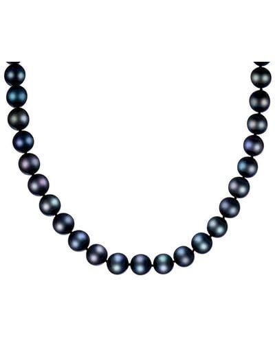 Splendid 14k 10-11mm Pearl Necklace - Metallic