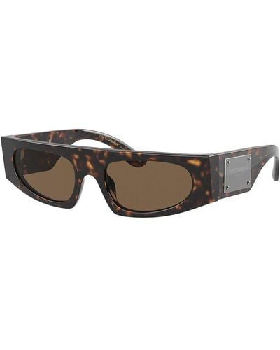 Dolce & Gabbana Dg4411 54Mm Sunglasses - Brown