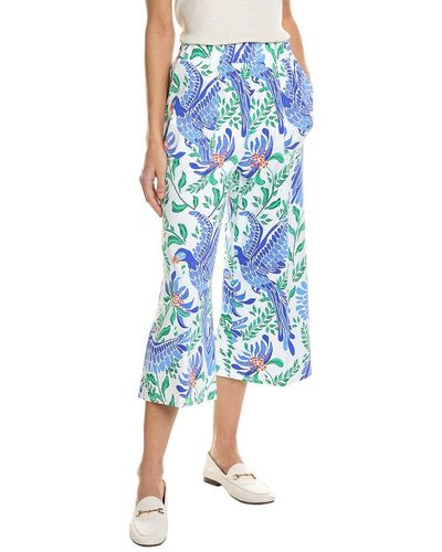 Jude Connally Campbell Wide Leg Pant - Blue