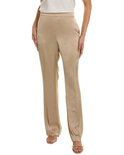 Theory Pull-on Crushed Pant - Natural