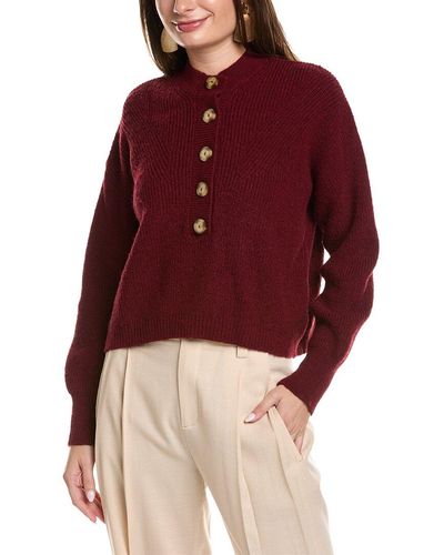 ANNA KAY Vanelly Wool-blend Jumper - Red