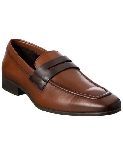 M by Bruno Magli Mineo Leather Oxford - Brown