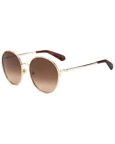 Kate Spade Cannes/g/s 57mm Sunglasses - Brown