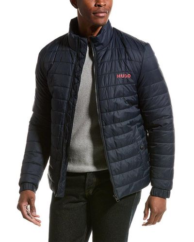 BOSS Quilted Jacket - Blue