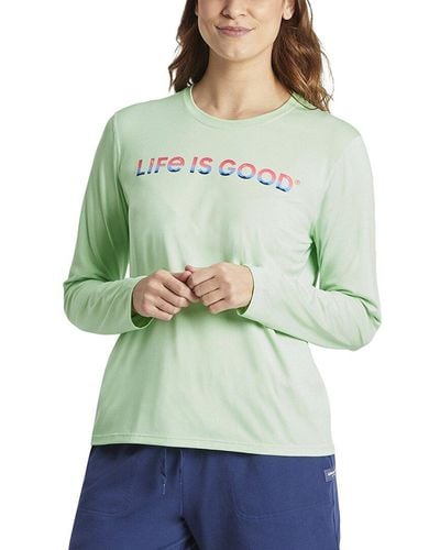 Life Is Good. T-shirt - Green