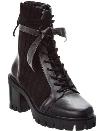Alexandre Birman Clarita 65 Leather & Suede Boot - Black