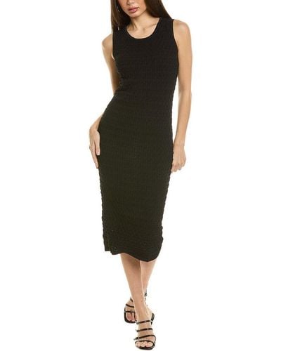 Tahari The Natalie Midi Dress - Black