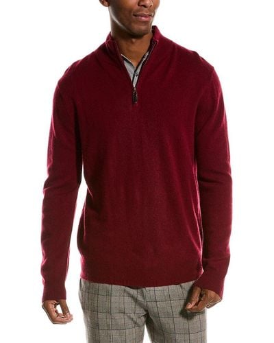 Magaschoni Tipped Cashmere Pullover - Red