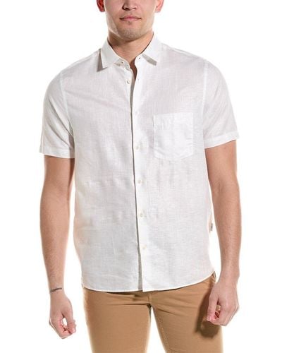 Ted Baker Addles Linen Shirt - White