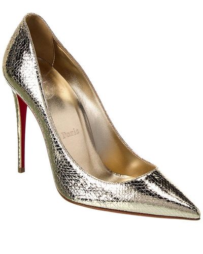 Shop Christian Louboutin 2023 SS Leather Party Style Elegant Style Pointed  Toe Pumps & Mules by lemontree28