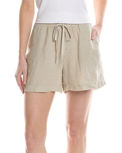 Velvet By Graham & Spencer Tammy Linen Short - Natural