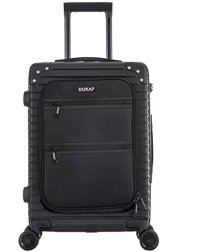 DUKAP Tour 20'' Carry-on With Integrated Usb Port - Black