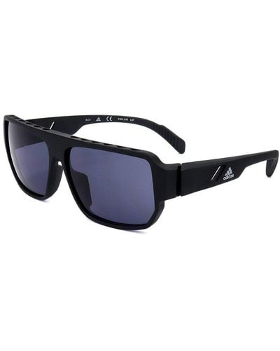 adidas Sport Unisex Sp0038 61mm Sunglasses - Blue