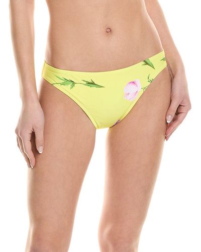Cynthia Rowley Mia Bikini Bottom - Yellow