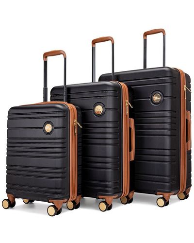 Miami Carryon Brickell 3Pc Luggage Set - Black