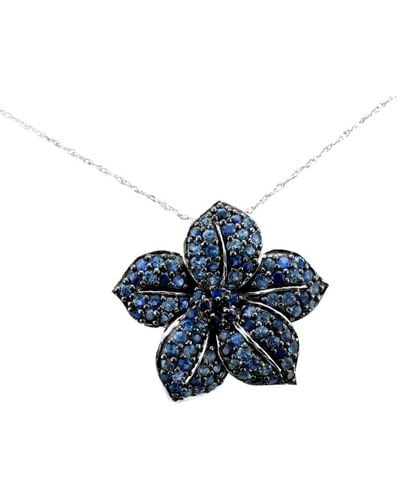 Le Vian Le Vian 14k 2.30 Ct. Tw. Blueberry Sapphire Pendant Necklace