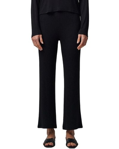 ATM Cropped Flare Pant - Black