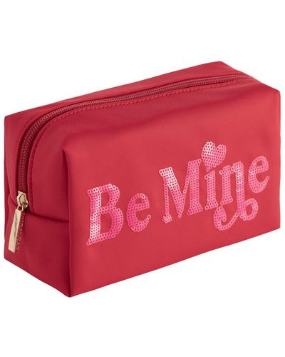 Shiraleah Cara Be Mine Zip Pouch - Red