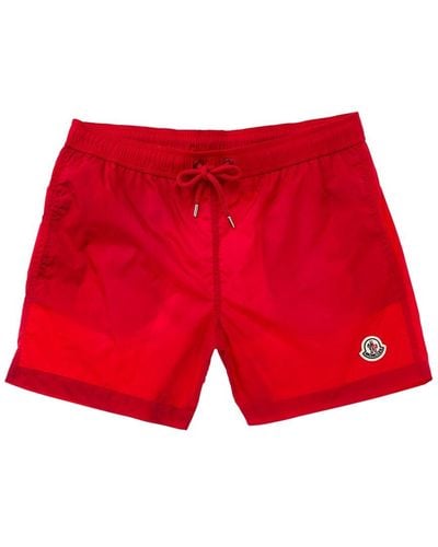 Moncler Swim Trunk - Red
