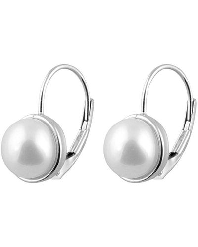 Splendid 14k 7-7.5mm Freshwater Pearl Earrings - Metallic