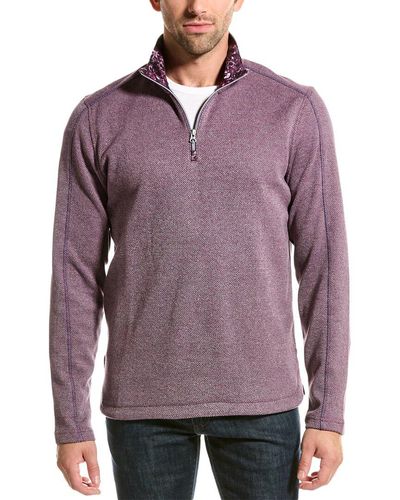 Robert Graham Classic Fit Amherst Sweater - Purple