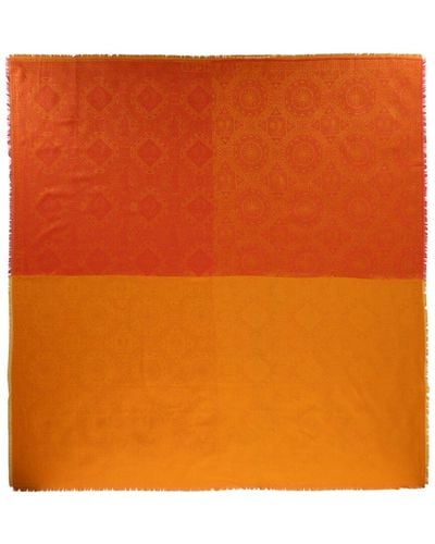 Givenchy Silk-blend Scarf - Orange
