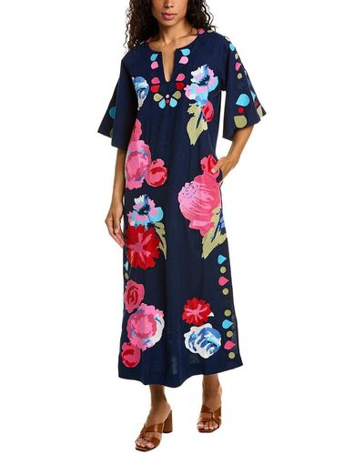 Frances Valentine Green Bella Maxi Dress