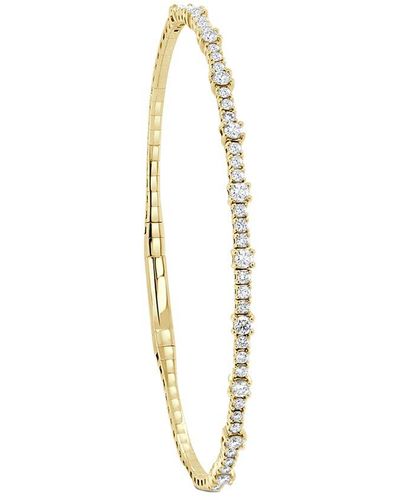 Sabrina Designs 14k 0.97 Ct. Tw. Diamond Stackable Bangle Bracelet - Metallic