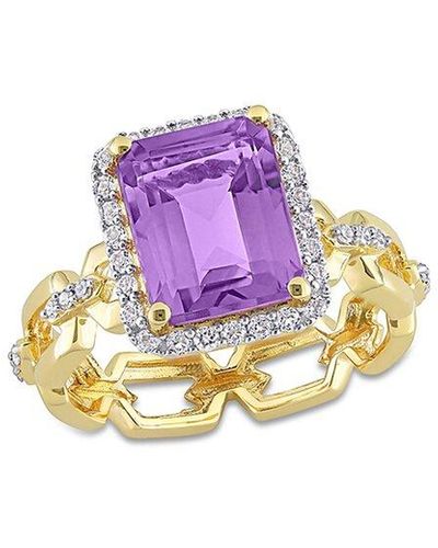 Rina Limor 3.52 Ct. Tw. Diamond & Gemstone Ring - Purple
